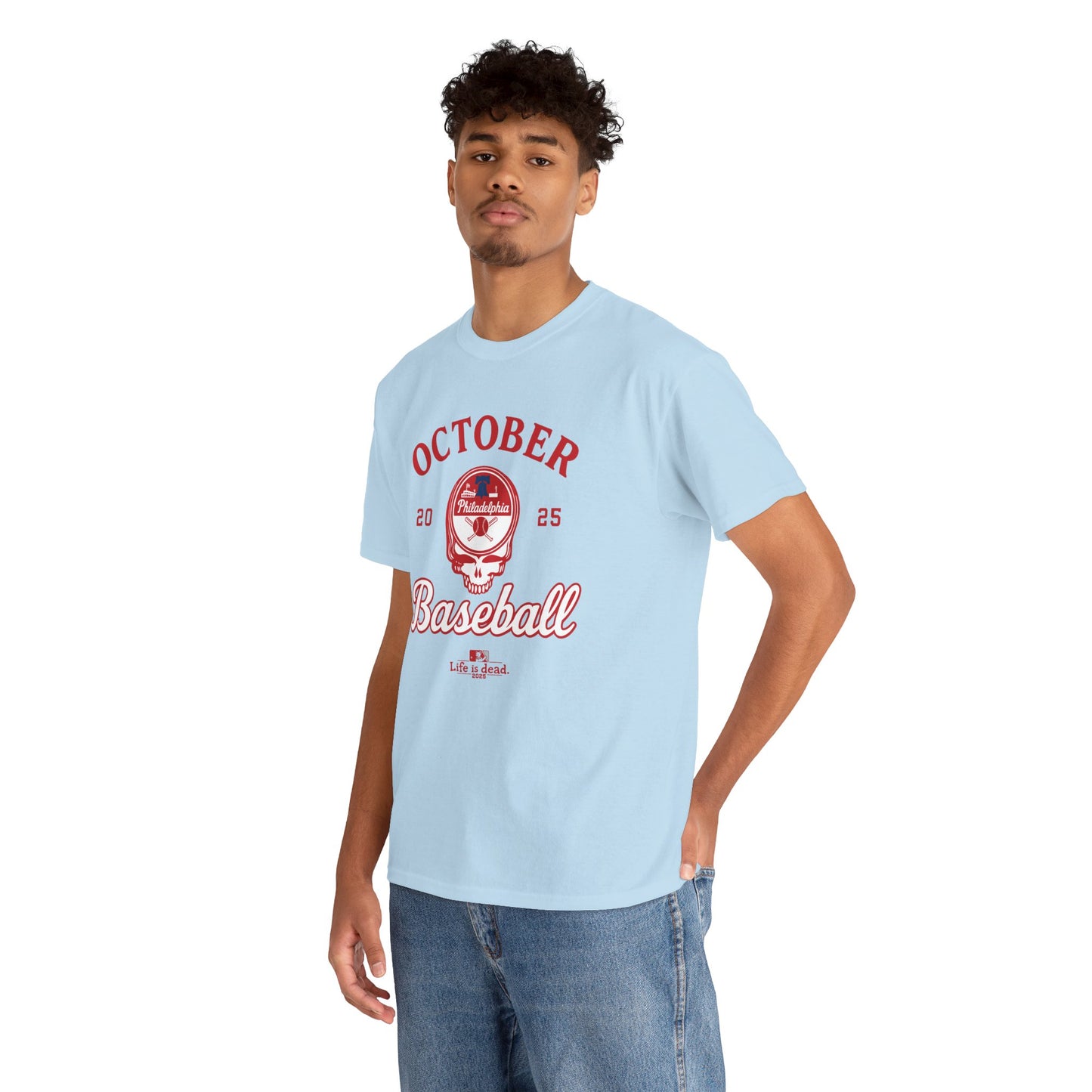 Philadelphia Phillies Playoffs 2025 Stealie Grateful Dead Tshirt