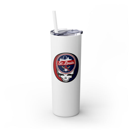 St. Louis Cardinals Skinny Tumbler with Straw, 20oz