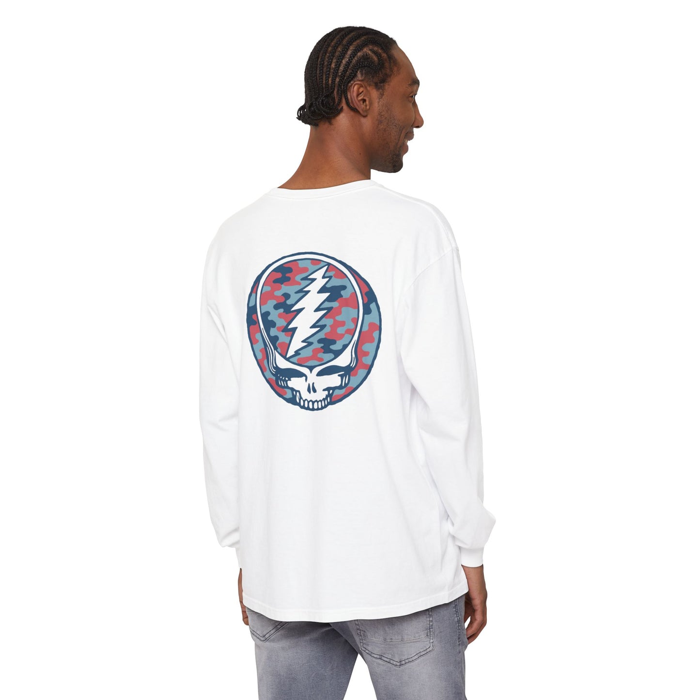 Camo Stealie Two-Sided Vineyard Collection Garment-Dyed Long Sleeve