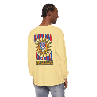 Grateful Dead and Chuck Berry Two-Sided Concert Tee - Vineyard Collection Garment-Dyed Long Sleeve