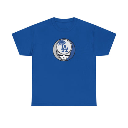Los Angeles Dodgers Grateful Dead Steal Your Face T-Shirt - MLB