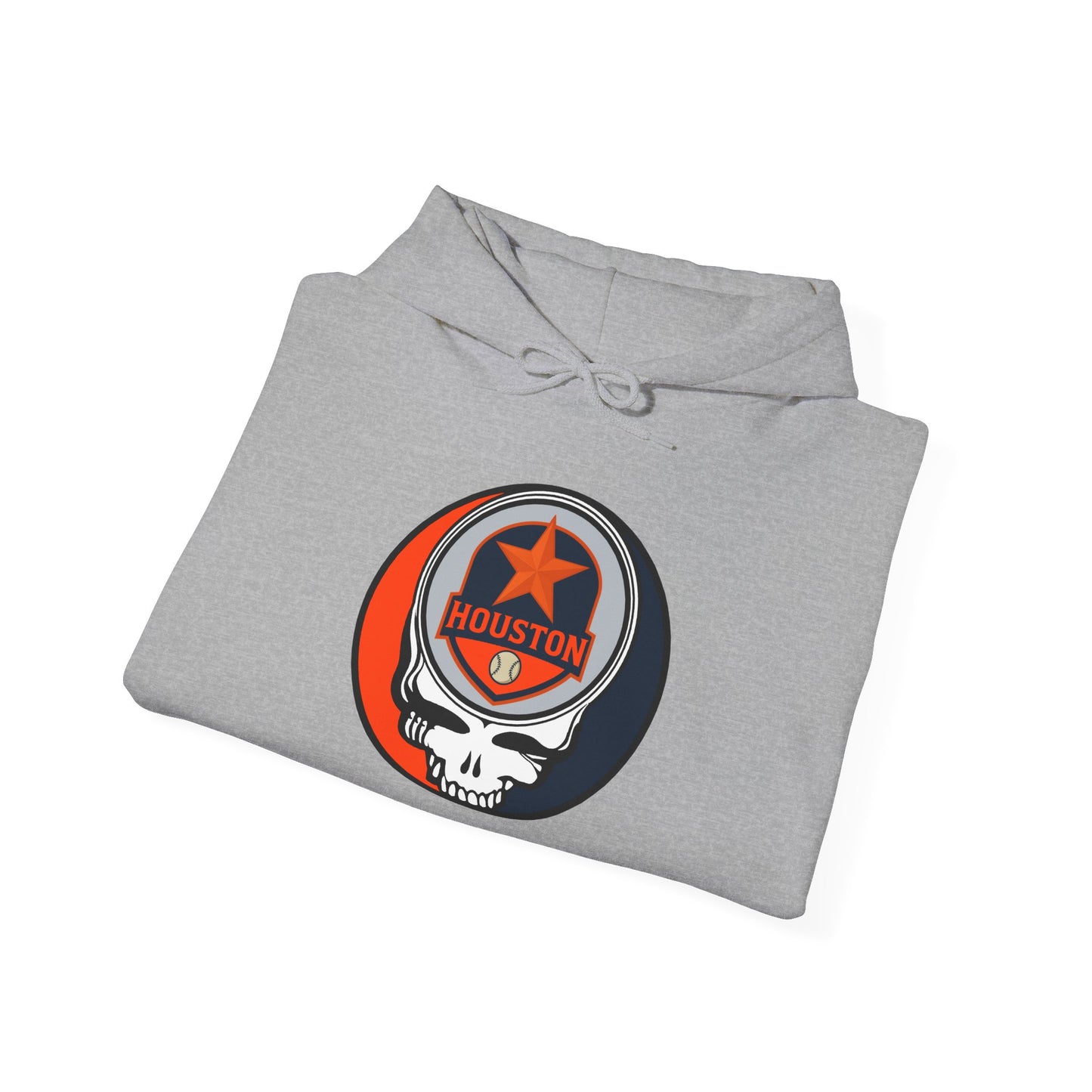 Houston Astros Grateful Dead Unisex Heavy Blend Hoodie - Hooded Sweatshirt