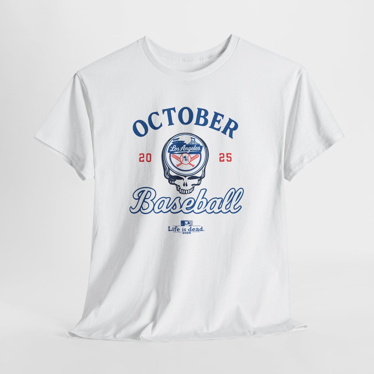 Los Angeles Dodgers Playoffs 2025 Stealie Grateful Dead Tshirt