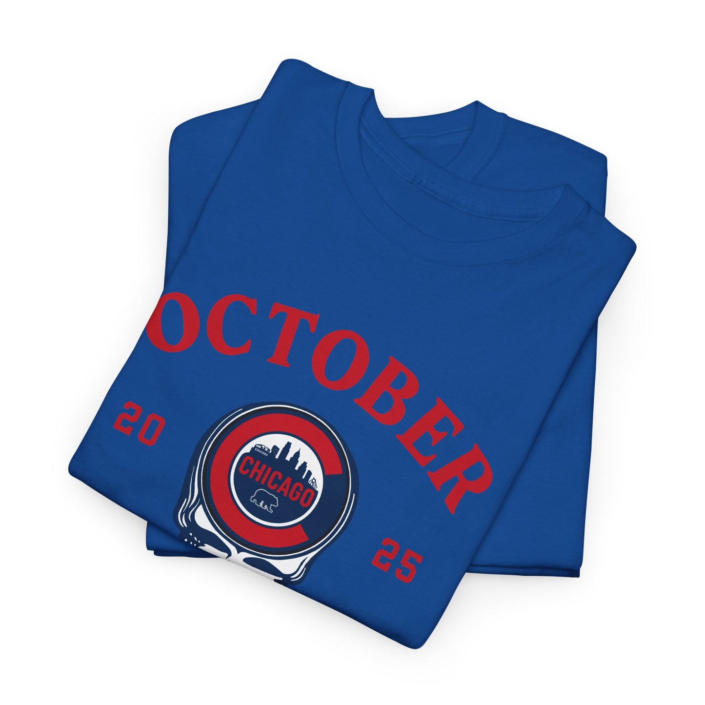 Chicago Cubs Playoffs 2025 Stealie Grateful Dead Tshirt