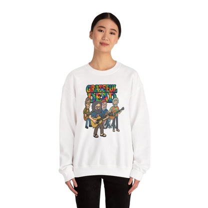 Jerry and The Band | Life is dead. Crewneck Sweatshirt