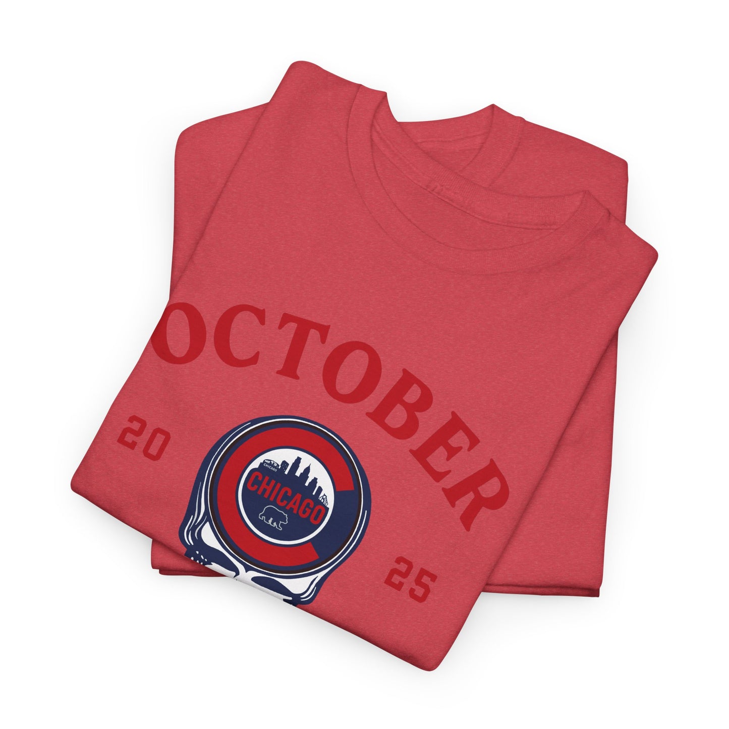 Chicago Cubs Playoffs 2025 Stealie Grateful Dead Tshirt