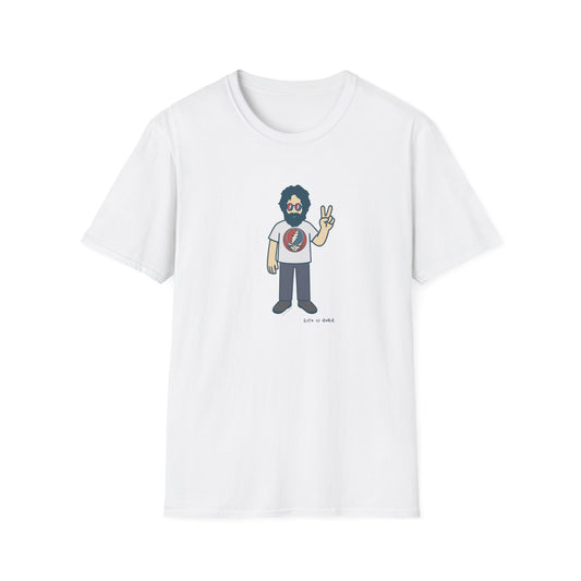 Peace Lovin' Jerry - Life is dead. Grateful Dead TShirt