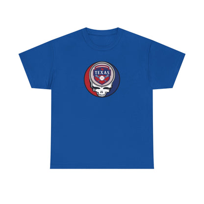 Texas Rangers Grateful Dead Steal Your Face T-Shirt - MLB