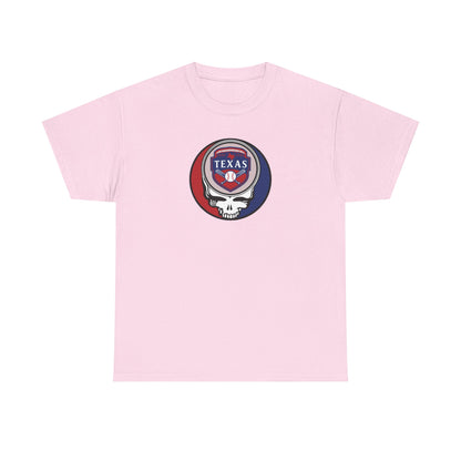 Texas Rangers Grateful Dead Steal Your Face T-Shirt - MLB