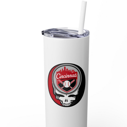 Cincinnati Reds Skinny Tumbler, 20oz