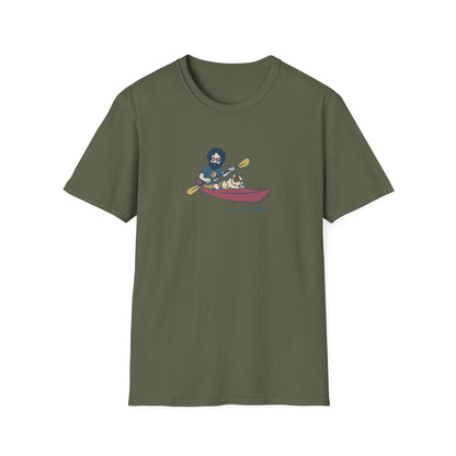 Kayakin' Jerry - Life is dead. Grateful Dead TShirt