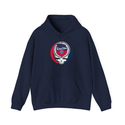 Minnesota Twins Grateful Dead Unisex Heavy Blend Hoodie - Hooded Sweatshirt