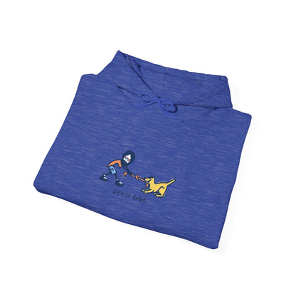 Life is dead. Jerry and His Best Friend Grateful Dead Unisex Hoodie