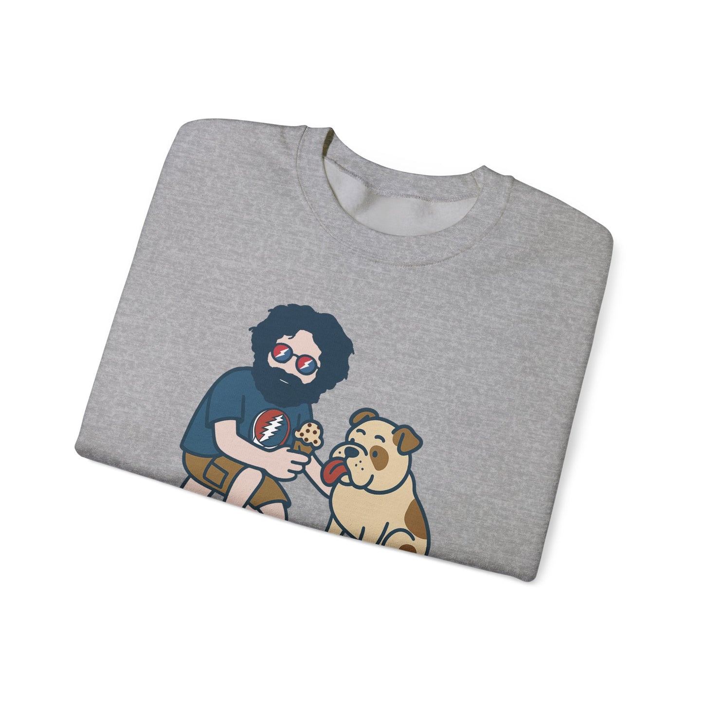 Jerry and Frank Are Sharin' | Life is dead. Crewneck Sweatshirt
