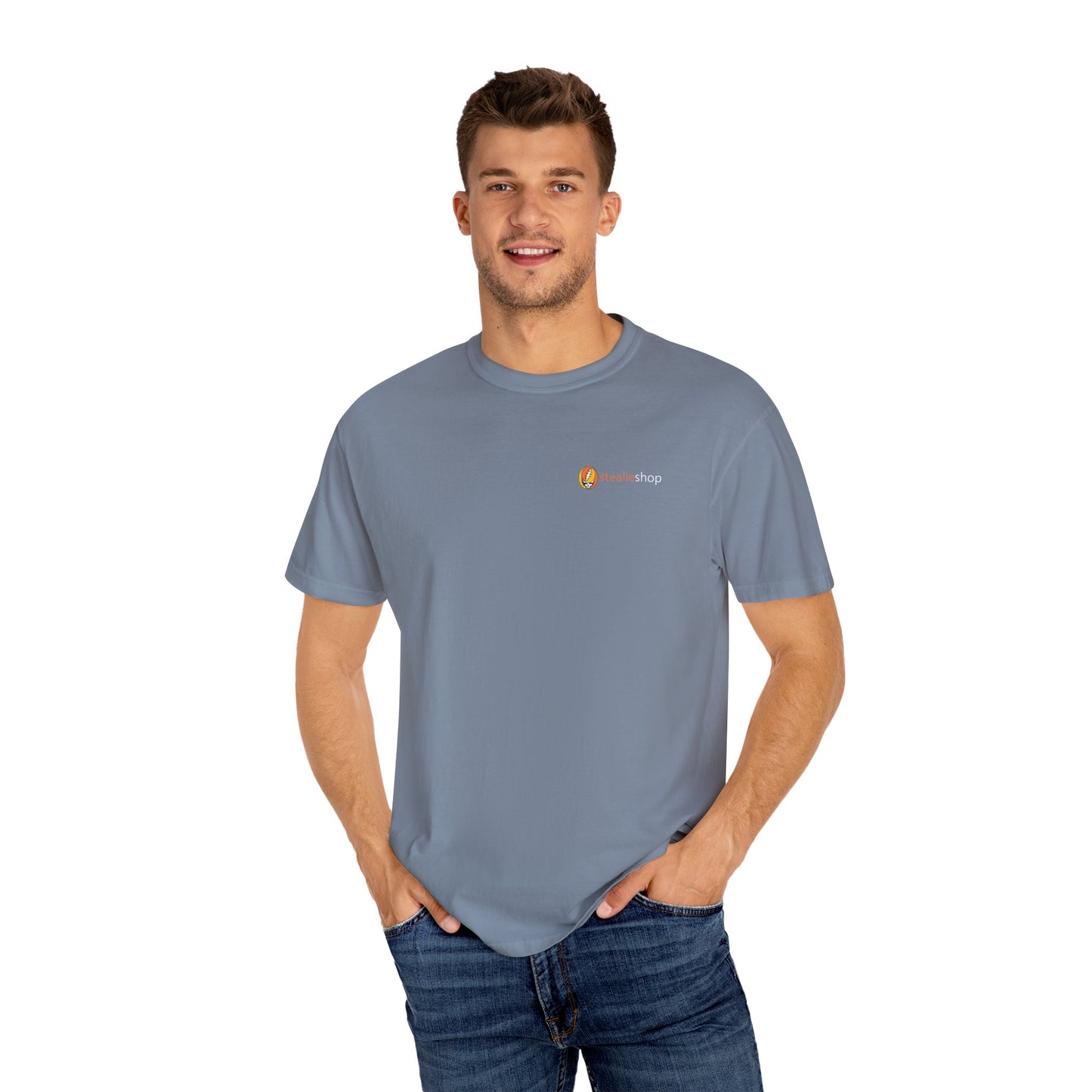 Lax Bear Unisex Garment-Dyed T-shirt