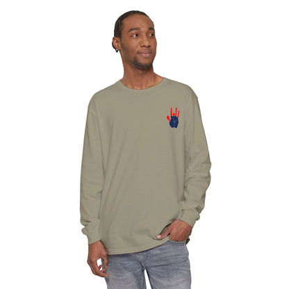 Jerry's Hand Two-Sided Vineyard Collection Garment-dyed Long Sleeve T-Shirt
