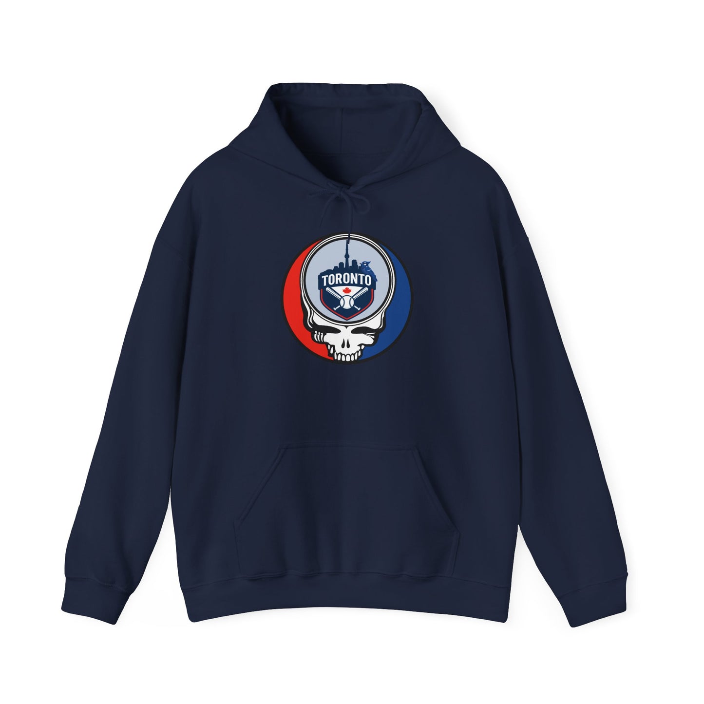 Toronto Blue Jays Grateful Dead Unisex Heavy Blend Hoodie - MLB