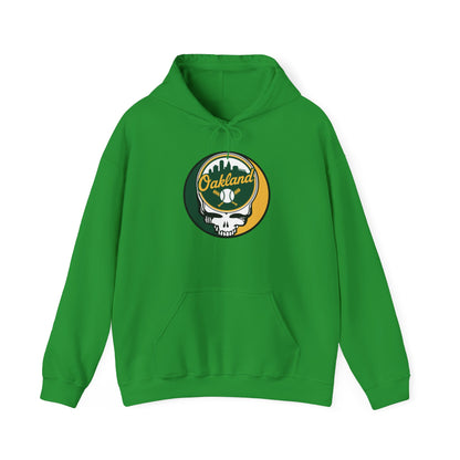 Oakland A's Grateful Dead Unisex Heavy Blend Hoodie - MLB