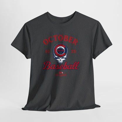 Chicago Cubs Playoffs 2025 Stealie Grateful Dead Tshirt