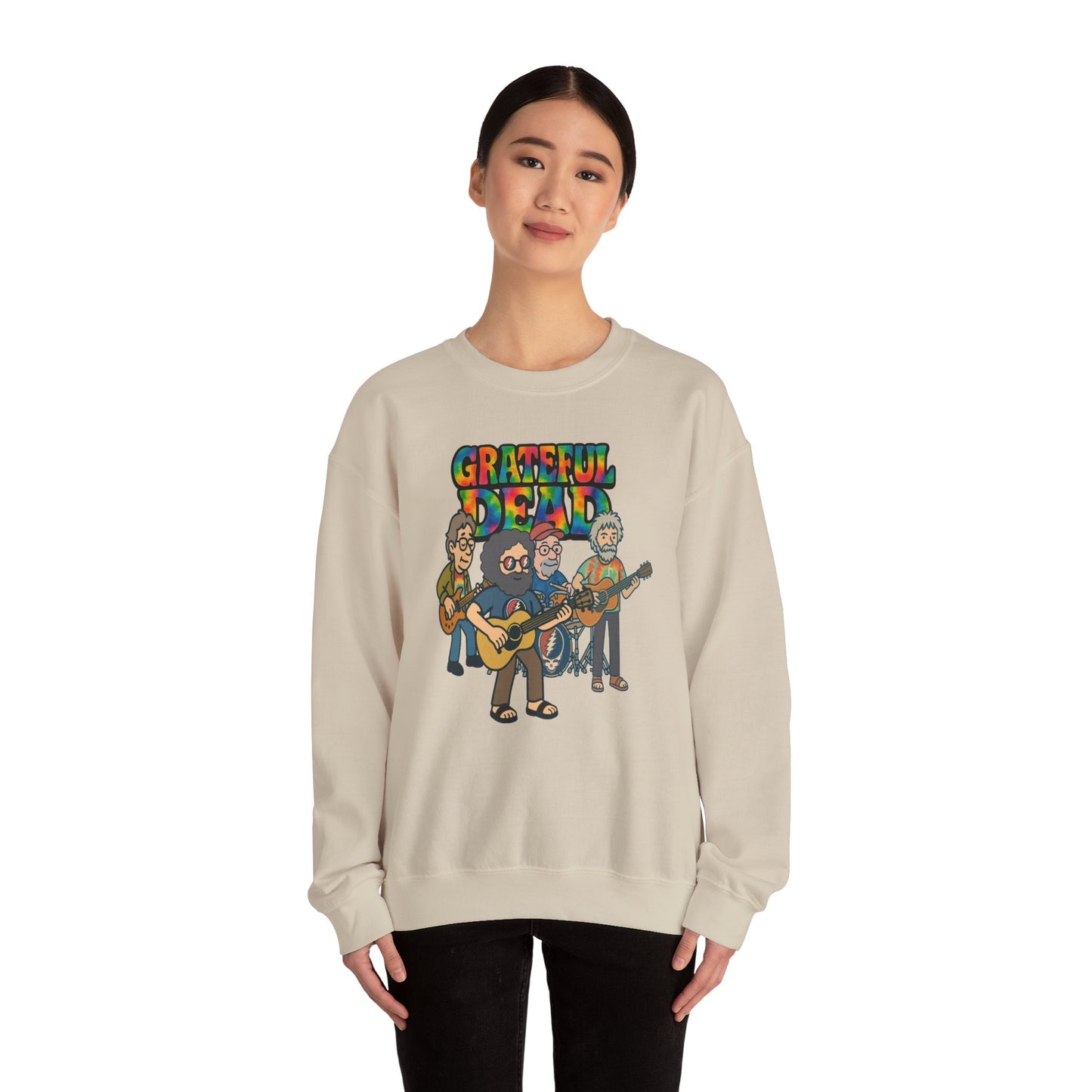 Jerry and The Band | Life is dead. Crewneck Sweatshirt
