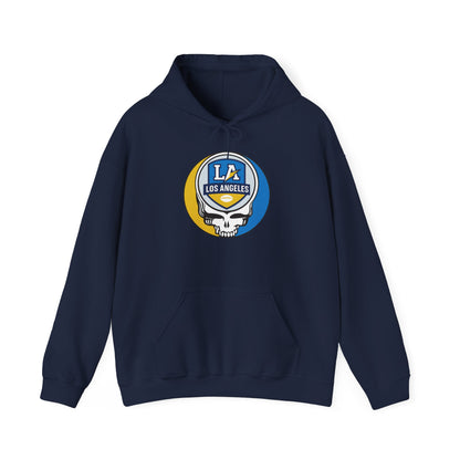 Los Angeles Football Stealie Grateful Dead Hoodie - NFL