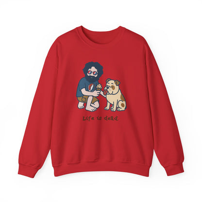 Jerry and Frank Are Sharin' | Life is dead. Crewneck Sweatshirt