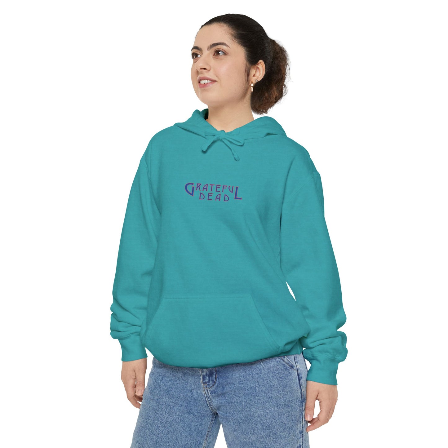 Tie-Dye Bear Vineyard Collection Unisex Garment-Dyed Hoodie