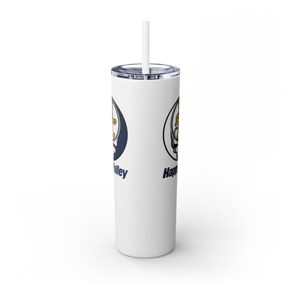 Happy Valley Stealie | University Collection Skinny Tumbler with Straw, 20oz