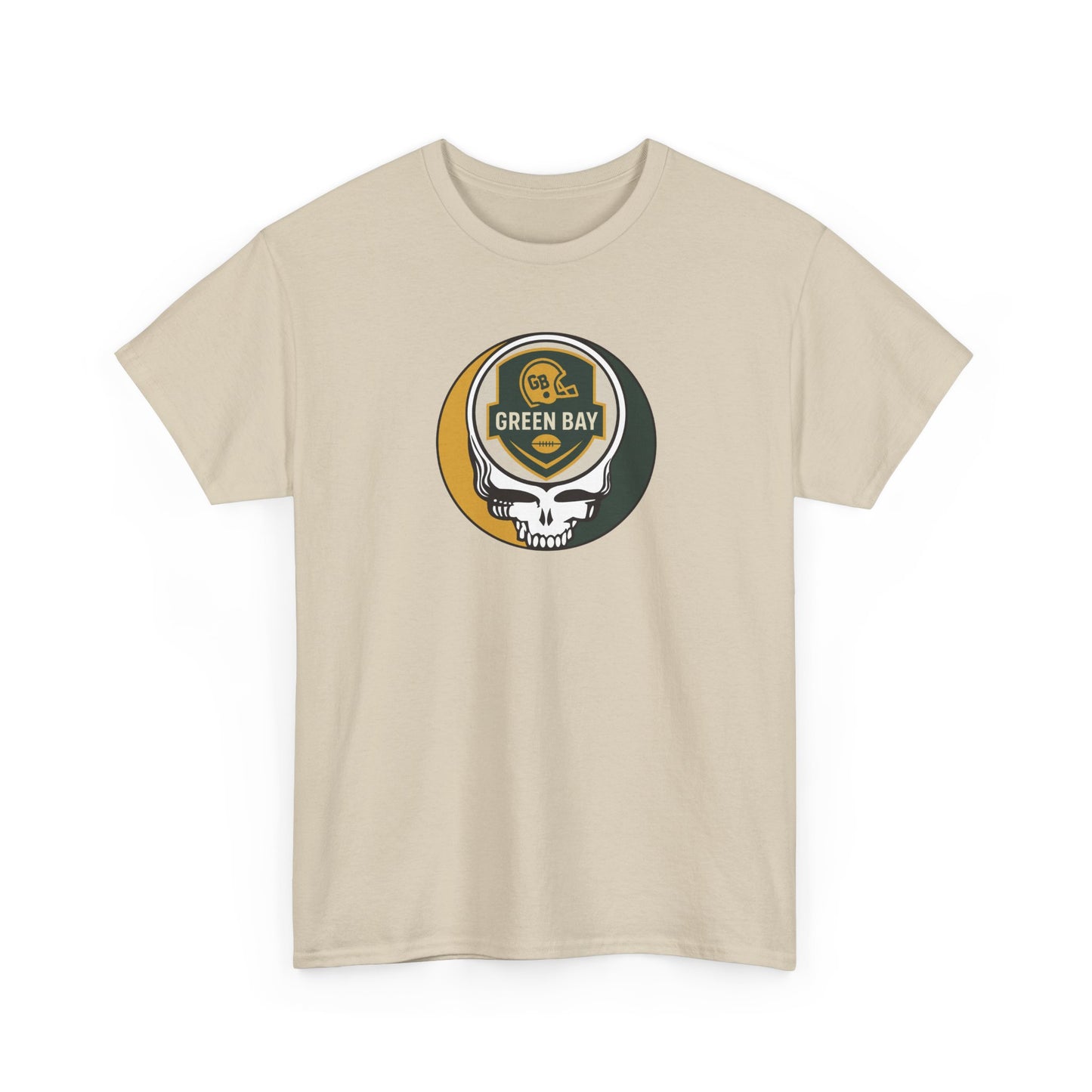 Green Bay Packers Stealie Grateful Dead Steal Your Face T-Shirt - NFL