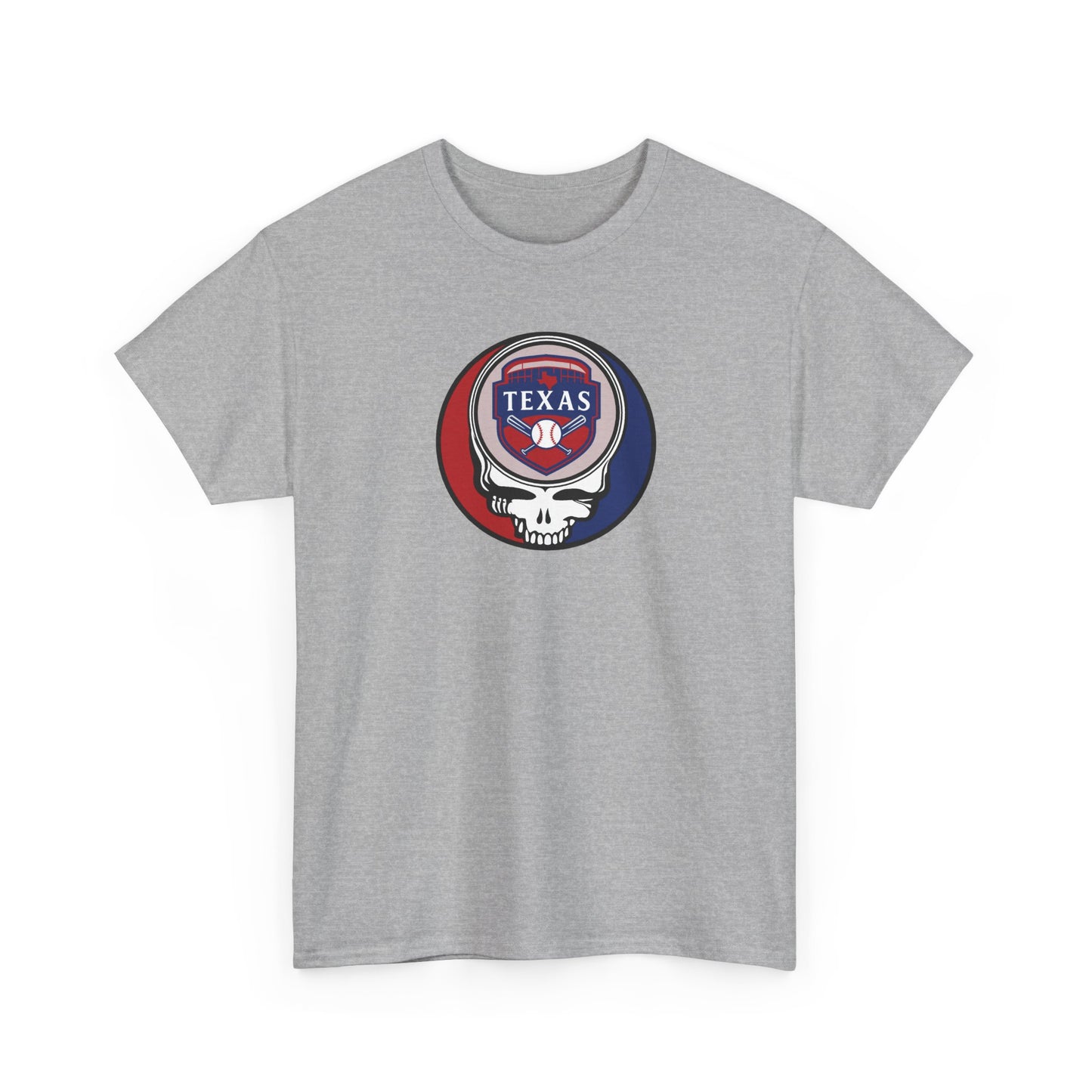 Texas Rangers Grateful Dead Steal Your Face T-Shirt - MLB