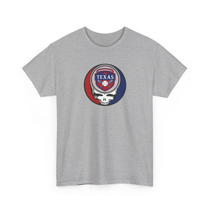 Texas Rangers Grateful Dead Steal Your Face T-Shirt - MLB