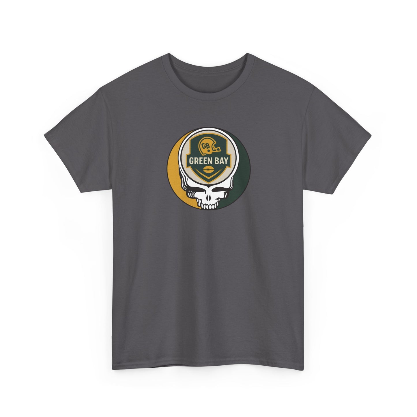 Green Bay Packers Stealie Grateful Dead Steal Your Face T-Shirt - NFL