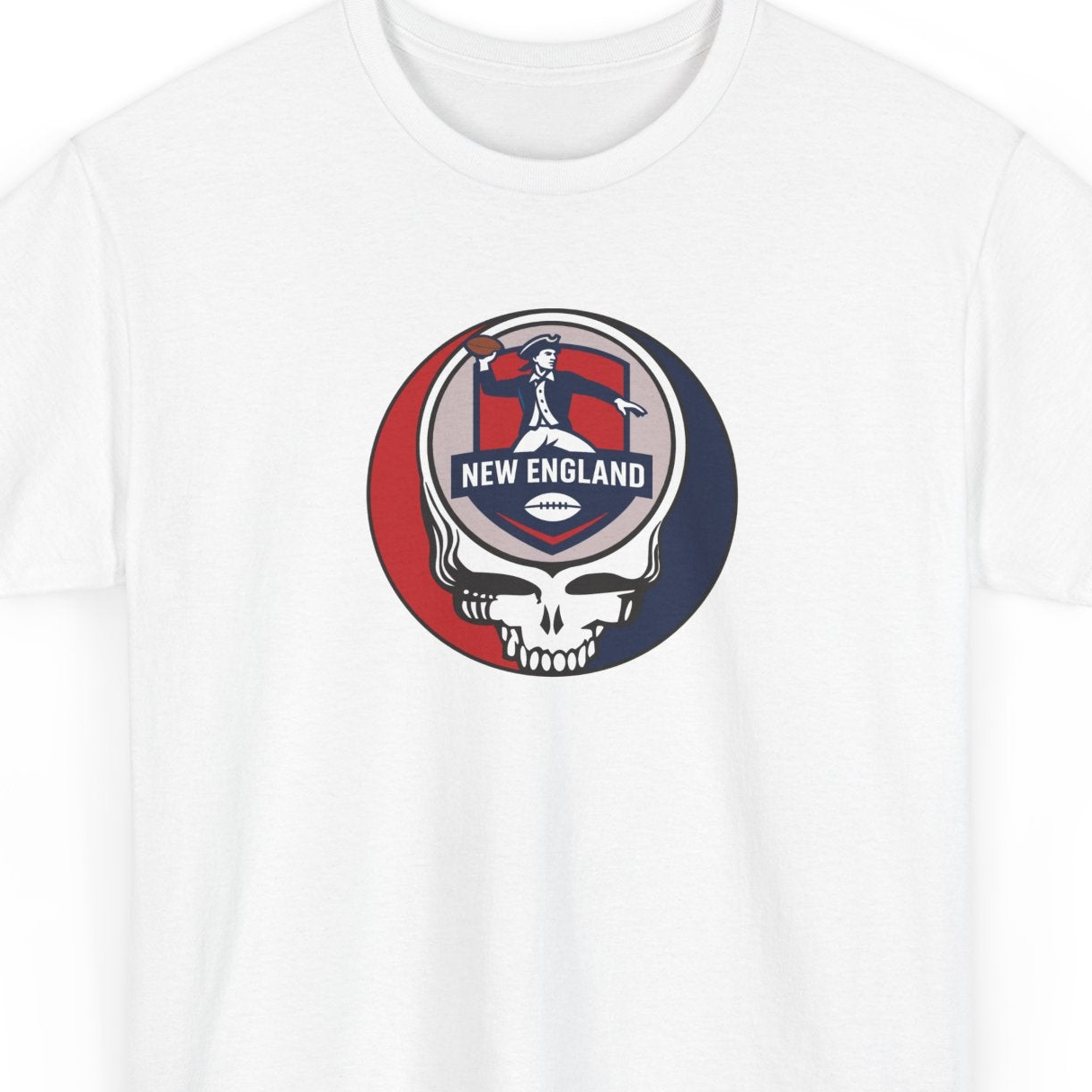 New England Football Stealie Unisex T-Shirt - NFL