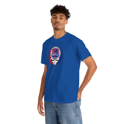 Life is dead. Grateful Grateful Gridiron Collection Buffalo Football Edition Stealie Unisex T-Shirt