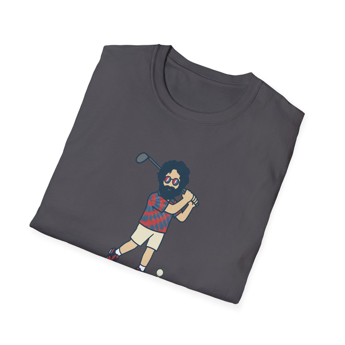 Golfin' Jerry - Life is dead. Grateful Dead TShirt