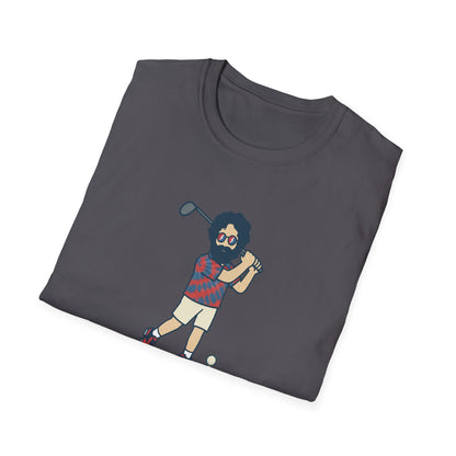 Golfin' Jerry - Life is dead. Grateful Dead TShirt
