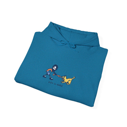 Life is dead. Jerry and His Best Friend Grateful Dead Unisex Hoodie