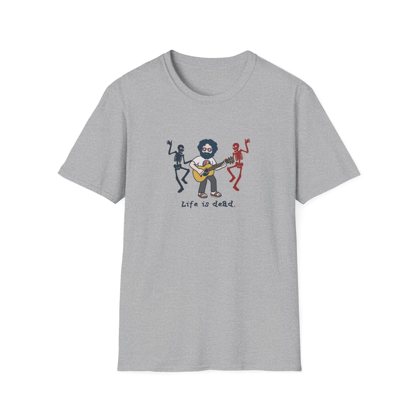 Jammin' Jerry And His Friends - Life is dead. Grateful Dead TShirt