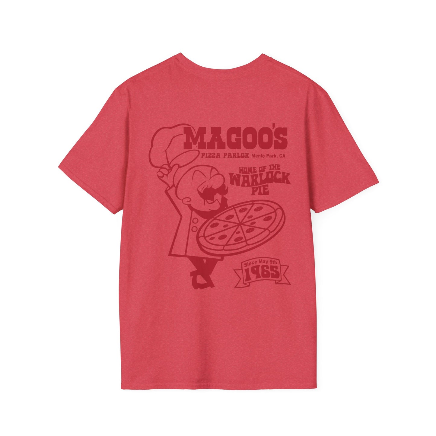 Magoo's Pizza Parlor - Two-Sided Vineyard Collection Grateful Dead TShirt