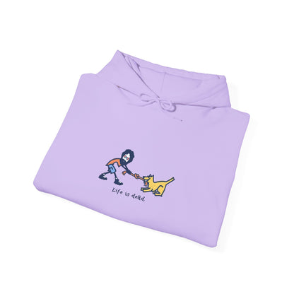 Life is dead. Jerry and His Best Friend Grateful Dead Unisex Hoodie