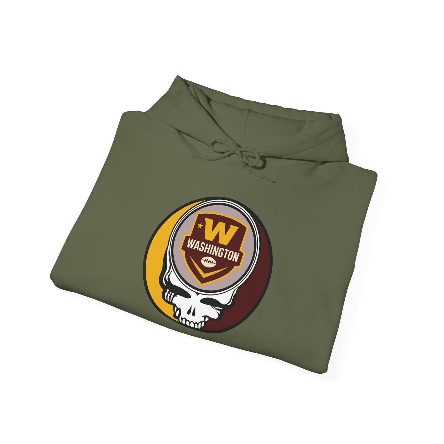 Washington Football Stealie Grateful Dead Hoodie Sweatshirt - NFL