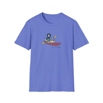 Kayakin' Jerry - Life is dead. Grateful Dead TShirt