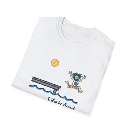 Jerry's At The Lake - Life is dead. Grateful Dead TShirt