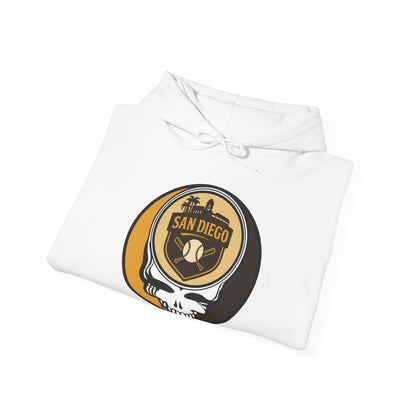 San Diego Padres Stealie Grateful Dead Unisex Heavy Blend Hoodie - MLB