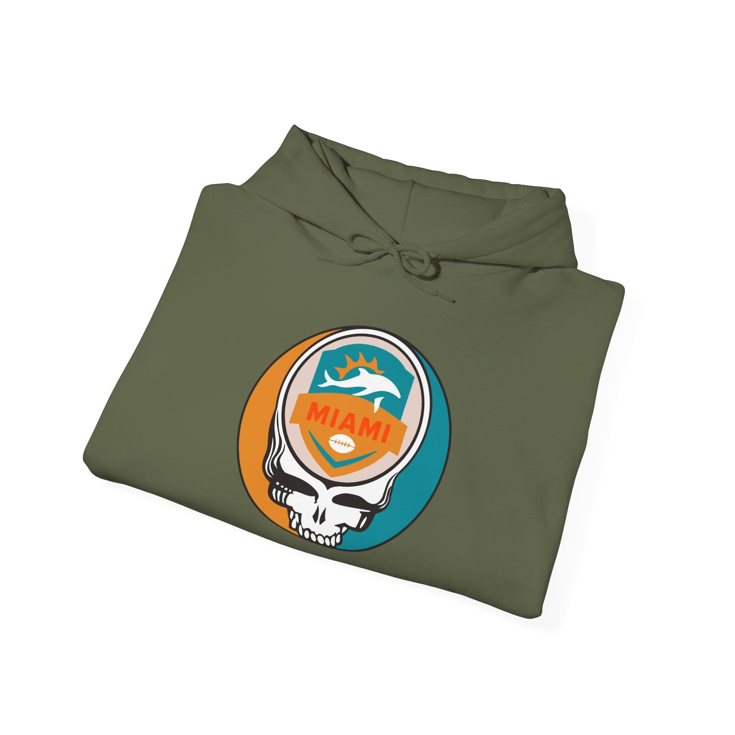 Miami Football Stealie Grateful Dead Hoodie - NFL