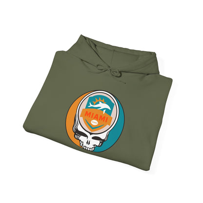 Miami Football Stealie Grateful Dead Hoodie - NFL