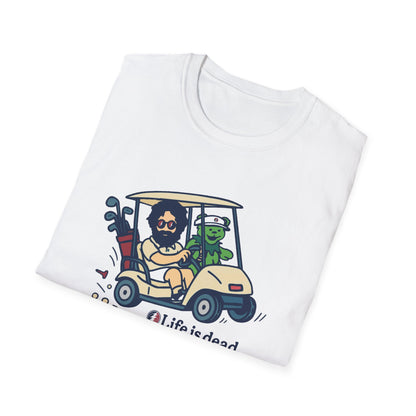 Joy Ridin' Jerry and The Bear Life is dead. Golf Company T-Shirt