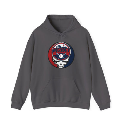 Boston Red Sox Grateful Dead Unisex Heavy Blend Hoodie - Hooded Sweatshirt