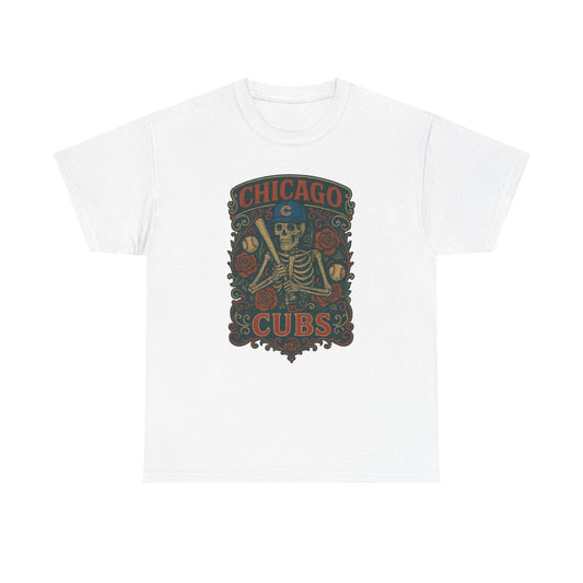 Chicago Cubs Retro Poster Art T-shirt