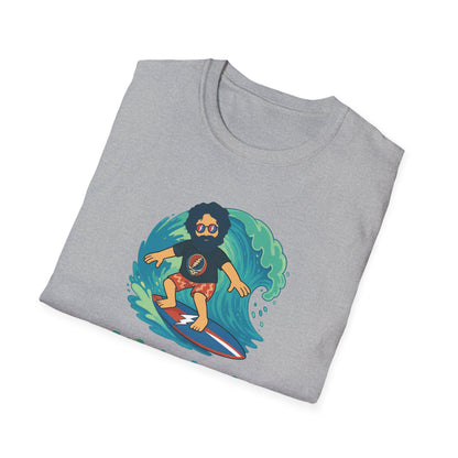 Surfiin' Jerry - Life is dead. Grateful Dead TShirt